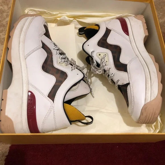 Authentic Fendi T-Rex Sneakers - Picture 2 of 13